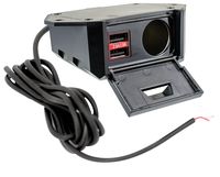 Custom Accessories 23381 Heavy Duty USB Hub Mounted Charger