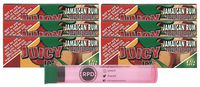 Juicy Jay's 1 1/4 Rolling Papers - Jamaican Rum Flavored - 6 Packs with RPD Kewltube
