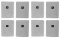 (8) JBL Control 25-1-WH 5.25" 30w 70v Commercial Restaurant/Bar Wall Speakers