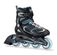 Bladerunner by Rollerblade Advantage Pro XT Women's Adult Fitness Inline Skate, Black and Light Blue, Inline Skates, Black/Light Blue, Size 9