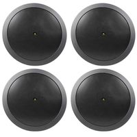 4 JBL Control 16C/T-BK 6.5" 30w 70v Commercial Ceiling Speakers 4 Restaurant/Bar