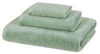 AmazonBasics 3 Piece Cotton Quick-Dry Bath Towel Set - Seafoam Green