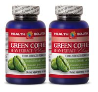 Metabolism Booster for Weight Loss for Women - Green Coffee Cleanse - Green Coffee for Diet - 2 Bottles 120 Capsules