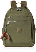 Kipling Women's Micah Medium Laptop Backpack, Adjustable, Padded Backpack Straps, Zip Closure, jaded green