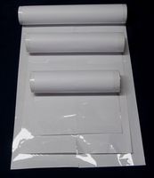 15 Yards Brodart Fold-On Archival Book Jacket Covers LARGE Roll Combo - 10, 12 & 14"