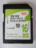 3W102 2014 2015 2016 KIA SPORTAGE Navigation MAP Sd Card ,GPS UPDATE , U.S.A OEM PART # 96554-3W102 3.X 16GB