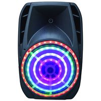 SuperSonic Portable Bluetooth DJ Speaker with Stand 15-Inch, Black (IQ-5015DJBT)