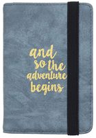 Casmonal Passport Holder Cover Wallet RFID Blocking Leather Card Case Travel Document Organizer(Newcastle Blue Vintage)