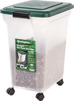 IRIS Remington Airtight Pet Food Storage, 42-Pounds, Hunter Green