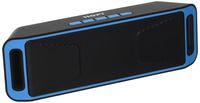 HOFi Bluetooth Speaker - Surround Sound Wireless Speaker with Built-in Hands Free Mic- Works for iPhone, Ipad, Samsung, Other Smart Phones, Mp3 Players (Blue)