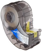 Brady X-132-499 Idxpert and Labxpert 1.25" Width x 1.5" Height, B-499 Nylon Cloth, Matte Finish Black on White Label (200 per cartridge)