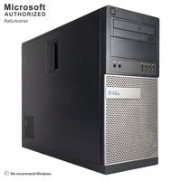 Dell Optiplex 990 Desktop Computer (Intel Quad-Core i7-2600 up to 3.4GHz, 16GB RAM, 2TB HDD, WiFi, VGA, DisplayPort, (Tower w/ HDMI), Windows 10 Professional - (Renewed)