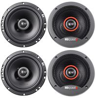 (4) MB QUART FKB116 6.5" 240 Watt 2-Way Car Audio Speakers