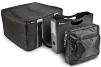AutoExec AETote-06 Black/Grey File Tote with One Hanging File Holder and One Tablet Case