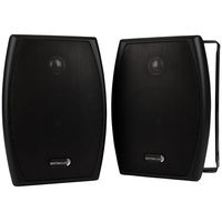 Dayton Audio IO525B 5-1/4" 2-Way Indoor/Outdoor Speaker Pair Black