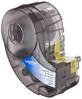 Brady X-78-492 Idxpert and Labxpert 1.9" Width x 1" Height, B-492 Polyester, Semi-Gloss FinishBlack on WhiteLabel (125 per Cartridge)