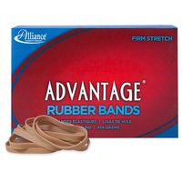 Alliance Rubber 26635 Advantage Rubber Bands Size #63, 1 lb Box Contains Approx. 380 Bands (3" x 1/4", Natural Crepe)