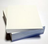 topseller100, Pack of 50 sheets 11x14 UNCUT matboard / mat boards (White)