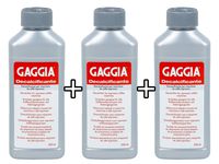 Gaggia Decalcifier Descaler Solution 250ml (3 Bottles)