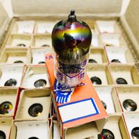 Reflector 6N23P-EV / E88CC / 6DJ8 Tube (Original Box) NOS USSR Military radiotub