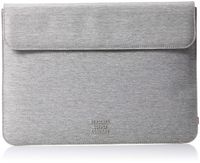 Herschel Men's Spokane Sleeve for New 13 inch MacBook, light grey crosshatch, One Size