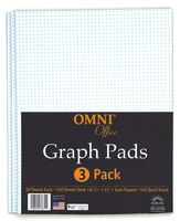 Norcom 76679-12 Graph Pad 50Ct 3Pk