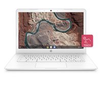 HP Chromebook 14-inch Laptop with 180-Degree Hinge, Touchscreen Display, AMD Dual-Core A4-9120 Processor, 4 GB SDRAM, 32 GB eMMC Storage, Chrome OS (14-db0070nr, Snow White)
