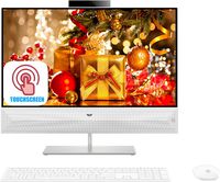 Latest HP Pavilion All-in-One Desktop Computer, 23.8" FHD IPS Touchscreen, Intel 6-Core i5-8400T Up to 3.3 GHz 16GB RAM 512GB PCIe SSD WiFi Webcam Bluetooth Type-C Wireless KB& Mouse Win 10