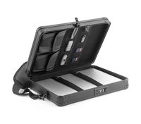 Vaultz Locking Deluxe Tablet Case, Tactical Black, VZ03760