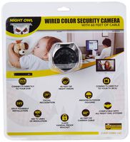 Night Owl Security Products CAM-CM01-245 Wired Color Security Camera with Vandal Proof 3-axis Bracket and 60 Feet of Cable