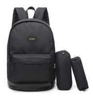 CrossLandy Classic School Bookbag Lightweight College 15" Laptop Backpack Set