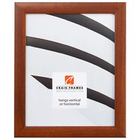 Craig Frames 23247616 14 x 24 Inch Picture Frame, Smooth Wood Grain Finish, 1-Inch Wide, Walnut Brown