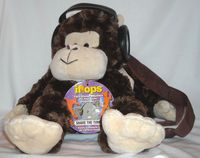 iflops Share the Tunes! MONKEY mp3 twin speaker system
