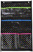 Teacher Created Resources 20782 Chalkboard Brights 8 Pocket Small Storage Pocket Chart (15" x 23")