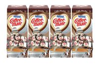 NESTLE COFFEE-MATE Coffee Creamer, Cafe Mocha, liquid creamer singles, 50 Count (Pack of 4)