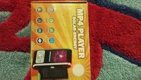 1PC MP4 PLAYER SOLAR ENERGY MP4SOL01
