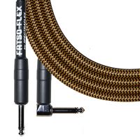 Spectraflex Fatso Flex Right Angle Instrument Cable, 14 Foot, Tweed