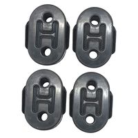 Exhaust Hanger Insulators Auto Parts Bushing Muffler Reduce Vibration Mount Bracket 2 Holes Vehicle's Hangers, Pack of 4