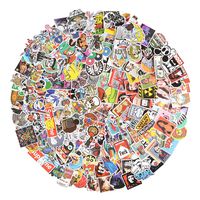 Stickers 700 pcs Laptop Stickers Car Motorcycle Bicycle Luggage Decal Graffiti Patches Skateboard Stickers for Laptop - No-Duplicate Sticker Pack.