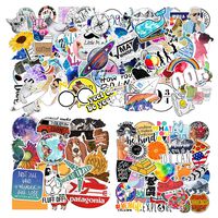160 PCS Stickers for Water Bottles, Big Cute Funny Waterproof Vinyl Stickers Decals for Teens,Girls and Adults, Unique Durable Aesthetic Trendy Stickers Perfect for Hydro Flask, Laptop, Computer,Phone