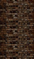 Ella Bella Photography Backdrop Paper, Aged Brown Brick, 48" x 12', 1 Roll