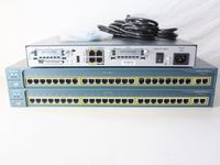 Cisco Systems CCENT CCNA CCNP CCSP CCIE Lab Kit Bundle - 2x WS-C2950T-24 Switches 1841 ISR Router