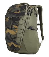 The North Face Borealis Men's Backpack, Burnt Olive Green Waxed Camo Print/Burnt Olive Green