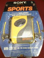 Sony SPORTS Walkman Portable Cassette Auto Reverse Tape Player AM/FM Radio WM-SXF30