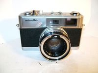Vintage Minolta 7s 35mm Camera