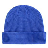 Connectyle Outdoor Classic Bassic Men  's Warm Winter Hats Daily Thick Knit Cuff Beanie Cap Blue, 55 60cm