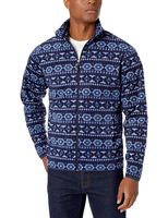 Amazon Essentials Men's Full-Zip Polar Fleece Jacket, Navy Geo, XX-Large