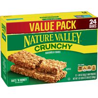 Nature Valley Granola Bars, Crunchy Oats 'n Honey, 17.88 oz