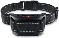 NPS No Shock Bark Collar for Small to Large Dogs - Smart Chip Adjusts to Stop Barking in 1 Minute - Highly Effective Vibration and Sound Stops Barks Fast with No Pain - Safe, Anti-Bark Device (Black)