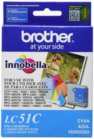 Brother LC51C Cyan Ink Cartridge - Retail Packaging